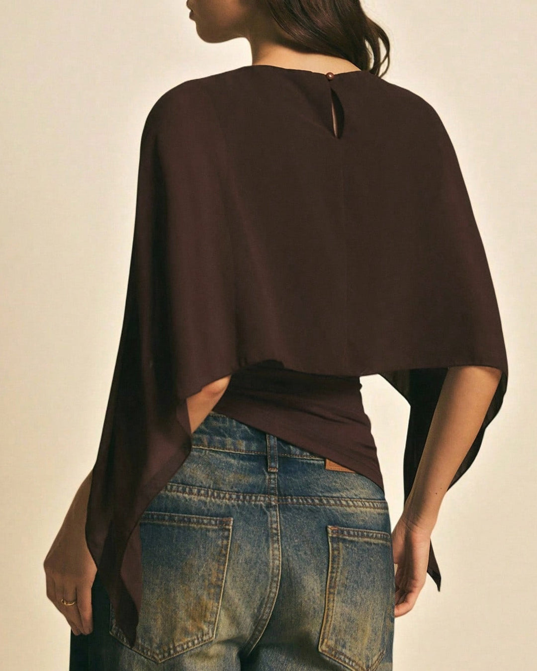 Coffee Cape Sleeve Tee