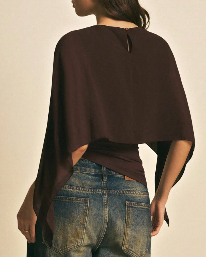 Coffee Cape Sleeve Tee
