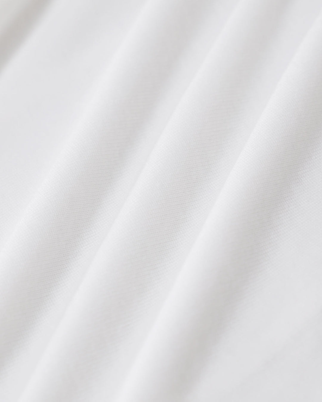 White Elastic Waist Straight Midi Skirt