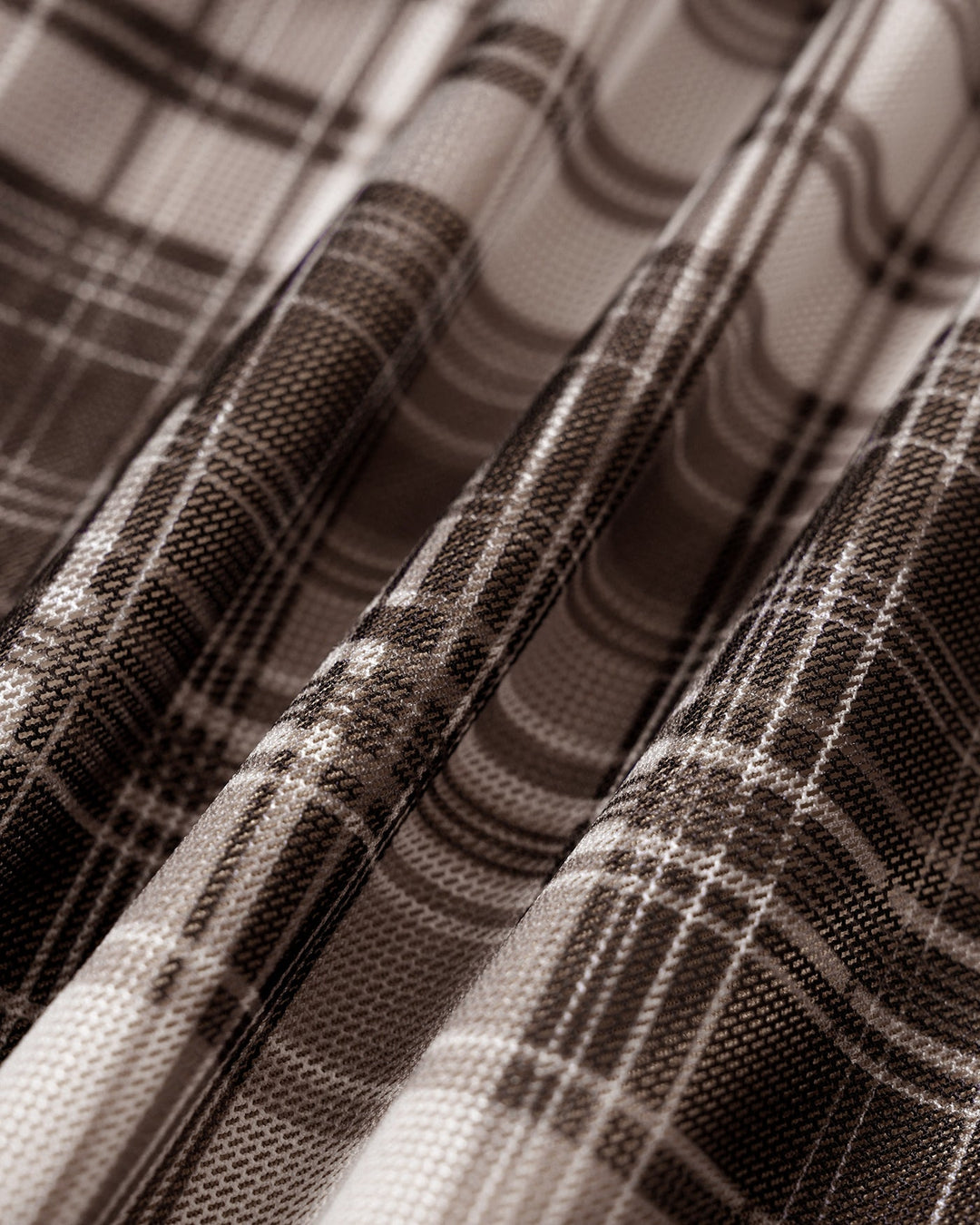 Plaid See Through Tee