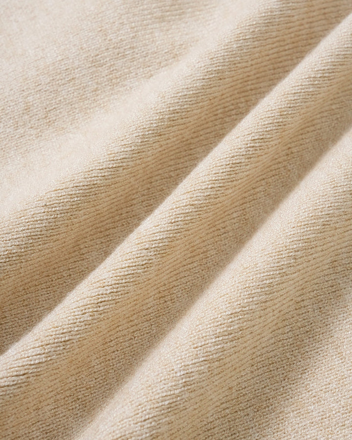 Khaki Single Breasted V Neck Cardigan