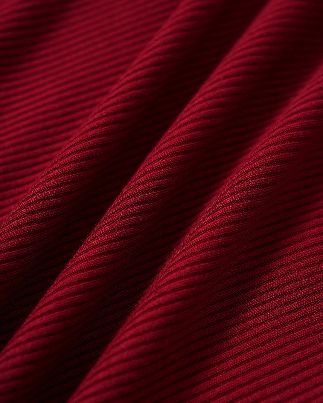 Red Plaid Collar Viscose Tee