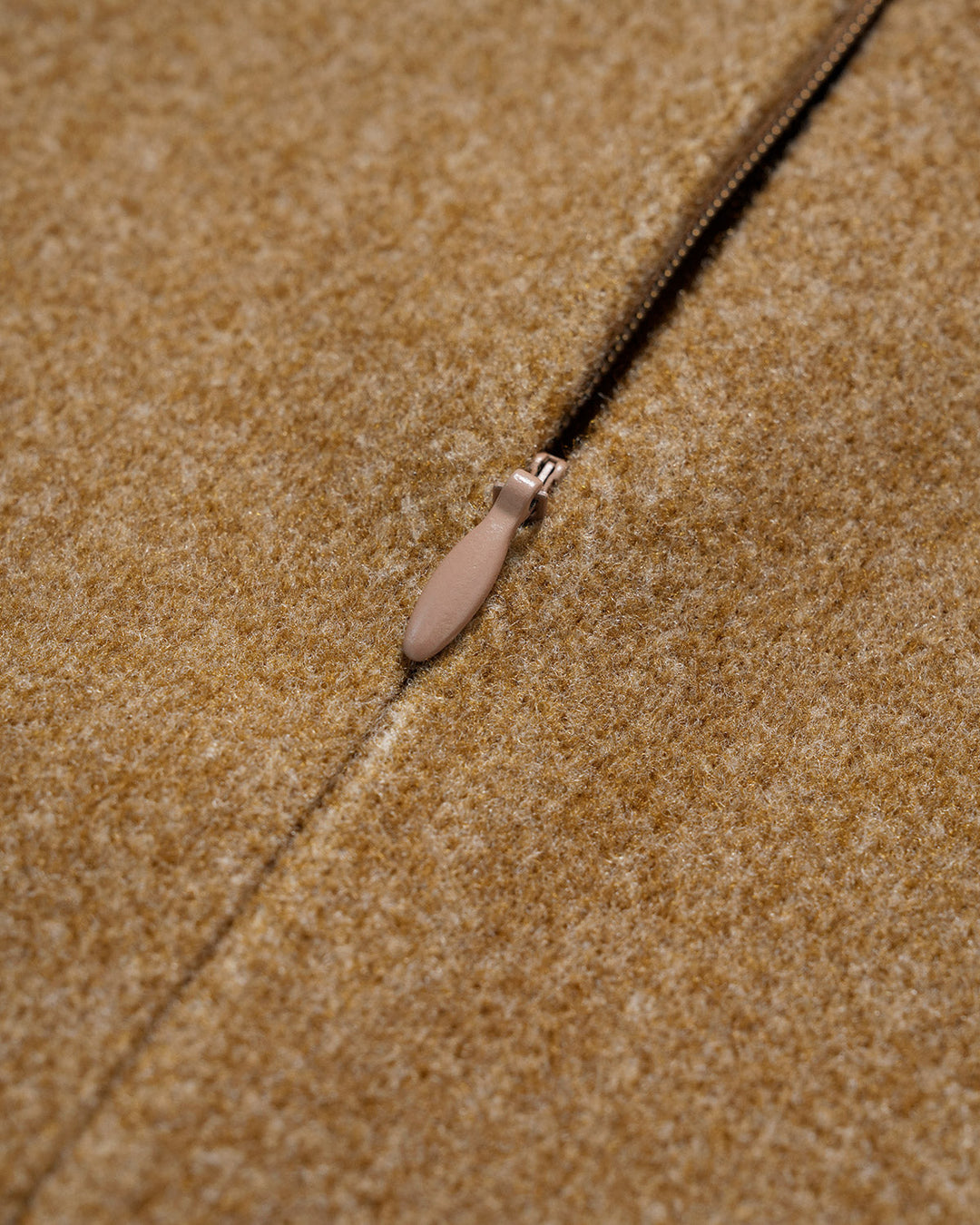 Caramel Natural Waisted A-Line Mini Skirt