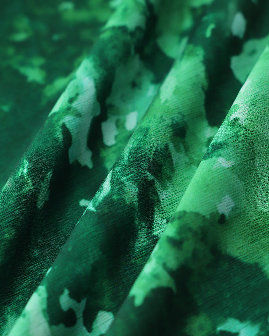 Green Floral Mermaid Skirt